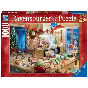Ravensburger Puzzle 1000 pièces : Les bonhommes en pain d'épices pas cher