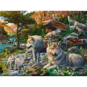 Comparateur de prix : Wolves in the Spring 1500 Pièces  Ravensburger