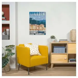 Puzzle 1000 pièces - Carte postale de Ligurie - Ravensburger pas cher