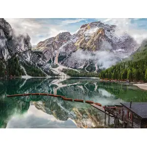 Ravensburger Puzzle Lac De Braies (12001211) 1500 Pièces pas cher