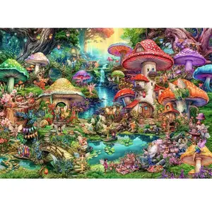 Le Village de Champignons - Aimee Stewart 1000 Pièces Ravensburger pas cher