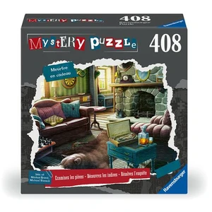 Puzzle 408 pièces Ravensburger Mystery puzzle Meurtre en cadeau TU
