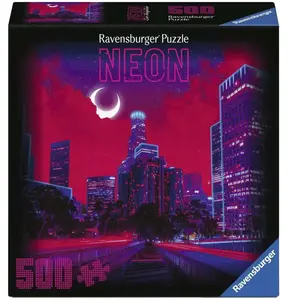 Ravensburger Neon Puzzle 500 Teile   Los Angeles (500 pièces) pas cher