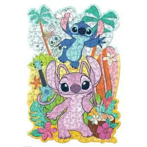 Puzzle forme en bois 300 pièces : Stitch - Disney Ravensburger-12001916 pas cher