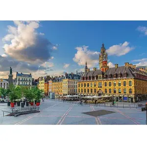 Nathan Puzzle grand'place de lille 1000 pcs pas cher