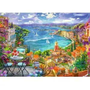 Ravensburger Puzzle 1000 pièces : Saint-Tropez pas cher