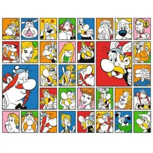 Nathan Puzzle 2000 pièces : Les portraits - Astérix pas cher