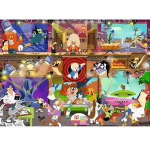Ravensburger Puzzle 1000 pièces : Looney Tunes Studio pas cher