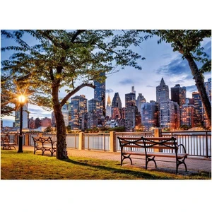 Ravensburger Editions Nathan - Puzzle Nathan 1000 pièces Manhattan Crépuscule pas cher