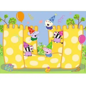 Nathan Puzzle 45 pièces : La fête de Peppa Pig pas cher