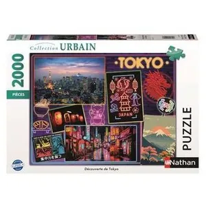 Comparateur de prix : Puzzle Nathan Découverte de Tokyo 2000 pièces