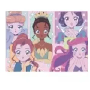 Nathan Ravensburger Puzzle 500 pièces : Disney Princesses - Regards étincelants pas cher