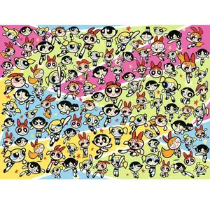 Les Supers Nanas (Challenge Puzzle) 500 Pièces  Ravensburger pas cher