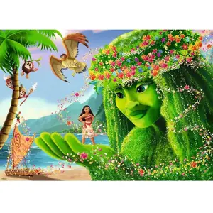 Comparateur de prix : Ravensburger Puzzle 1000 Pièces Disney Vaiana, 70 X 50 Cm, Multicolore