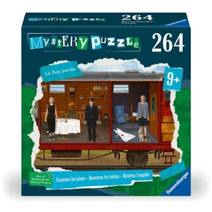Puzzle 264 pièces Ravensburger Mystery Puzzle Le Feu perdu pas cher