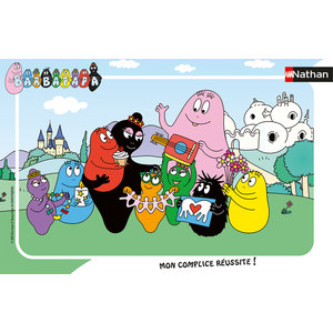 Nathan Puzzle éducatif Barbapapa - Fête des Mères, 15 pièces pour enfants - Neuf pas cher