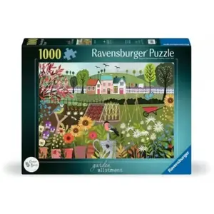 Ravensburger - Puzzle 1000 Garden Allotment  - Puzzle  - 4005555011781  pas cher