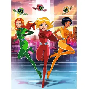 Nathan Ravensburger Puzzle 500 pièces : Totally Spies - Sam, Clover et Alex Totally Spies pas cher