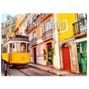 Nathan Ravensburger Puzzle 500 pièces : Collection Urbain - Promenade à Lisbonne pas cher