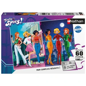 Comparateur de prix : Puzzle 60 pièces Nathan Amies pour la vie Totally Spies ! TU