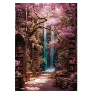 Ravensburger Puzzle 1500 pièces : Collection Photo d'Art - La magie des livres pas cher