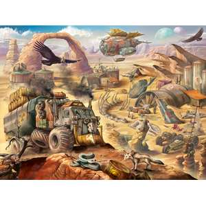 Bienvenue dans le Désert 1500 Pièces Ravensburger pas cher