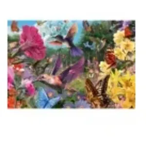 Ravensburger Puzzle 200 pièces : Colibris et papillons pas cher