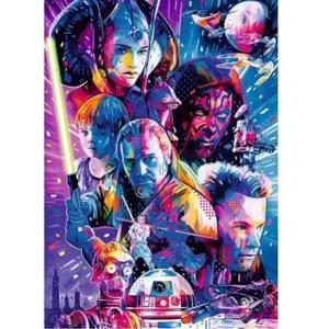 Ravensburger Puzzle 500 pièces XXL : La Menace Fantôme - Star Wars pas cher