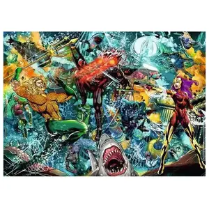 Ravensburger Puzzle 1000 pièces : Aquaman, Collection DC pas cher