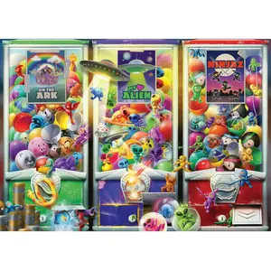 Ravensburger Puzzle 1000 pièces : Animaux, aliens et ninjas