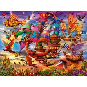 Puzzle Clementoni - Le Baiser De Mordillo - 6000 Pièces, Neuf