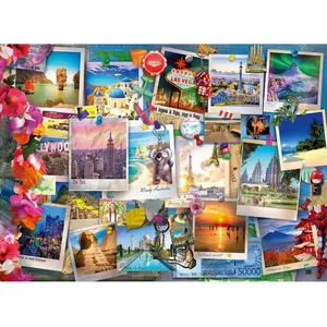 Ravensburger Puzzle 500 pièces : Cartes postales pas cher