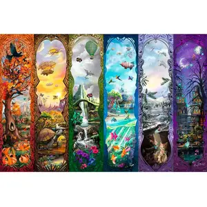 Comparateur de prix : Puzzle 7000 pièces : Les six portails
