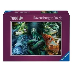 Comparateur de prix : Puzzle 7000 pièces : Le loup au cœur des éléments