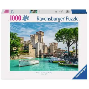Ravensburger Puzzle 1000 pièces : Le château de Sirmione pas cher