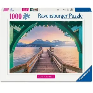 Comparateur de prix : Puzzle 1000 pièces : Passerelle du lac d'Annecy