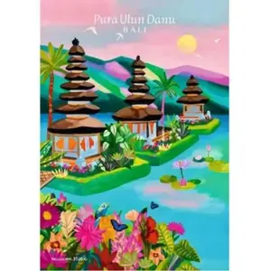 Ravensburger Puzzle Moment 99 pièces : Pura Ulun Danu, Bali pas cher