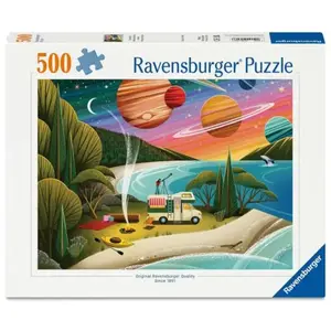 Puzzle Ravensburger « Camping sous le cosmos » (500 pièces) 12001706 pas cher