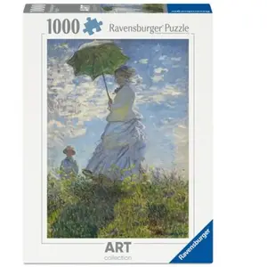Ravensburger Puzzle femme à l'ombrelle claude monet pas cher