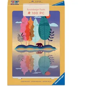 Ravensburger Minipuzzle 100 Teile - Irgendwo in der Ferne (100 pièces) pas cher