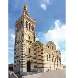 Nathan Puzzle 500 pièces : Notre-Dame de la Garde - Collection Régions... pas cher