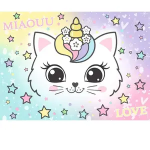 Nathan Puzzle 100 pièces : Chaton arc-en-ciel pas cher