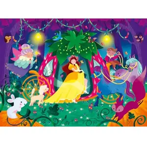 Ravensburger Kinderpuzzle 150 XXL Teile - Die Zauberfahrt (150 pièces) pas cher