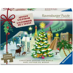 Puzzles 24 x 54 pièces Ravensburger Calendrier de l'avent 2025