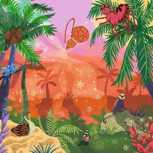 Ravensburger Kinderpuzzle 64 Teile - Afrikanisches Märchen (64 pièces) pas cher