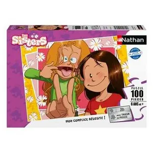 Ravensburger Puzzle 100 pièces -  Ma sister d'amour / Les sisters - Nathan pas cher