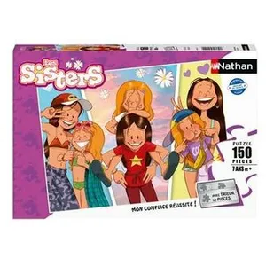 Ravensburger Puzzle 150 pièces - C'est parti mon kiwi / Les sisters - Nathan pas cher