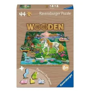 Ravensburger Puzzle 44 pièces en bois : Les licornes pas cher