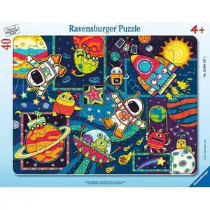 Ravensburger Puzzle cadre 40 pièces : Un monde à part ! pas cher