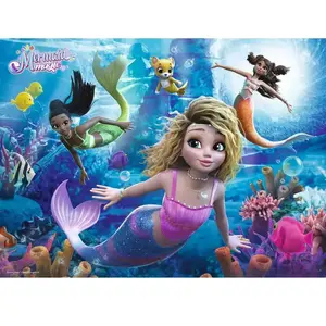 Ravensburger Puzzle 200 pièces XXL : Le monde magique des Sirènes Suprêmes pas cher